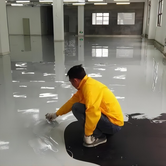张家口防腐防静电地坪,防腐防静电自流平地坪产品图1